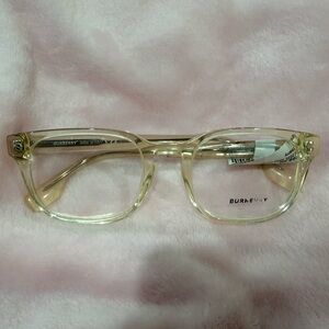 Burberry Clear Frame Eyewear